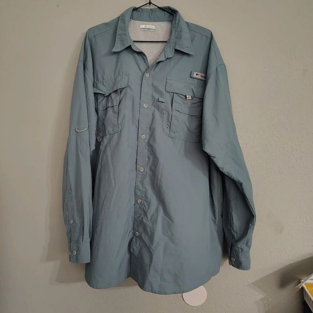 Columbia fishing long sleeve shirt
